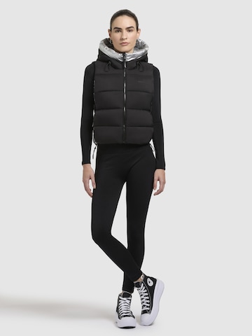 Gilet 'Rina' khujo en noir