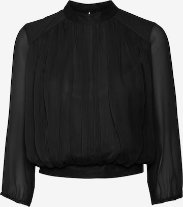 VERO MODA Blouse 'Kaya' in Zwart: voorkant