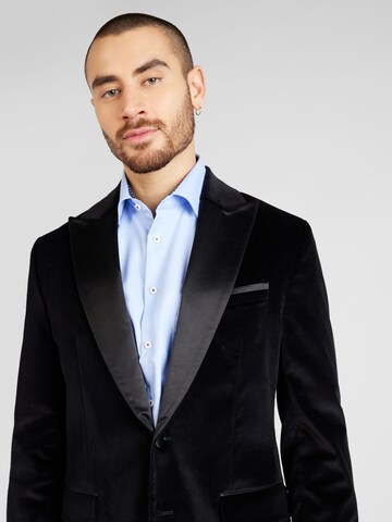 Coupe regular Veste de costume 'Lenny' J.Lindeberg en noir