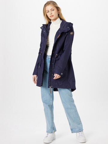 Parka mi-saison 'Canny' Ragwear en bleu