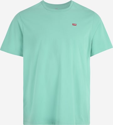 Levi's® Big & Tall Футболка 'Original Housemark Tee' в Зеленый: спереди