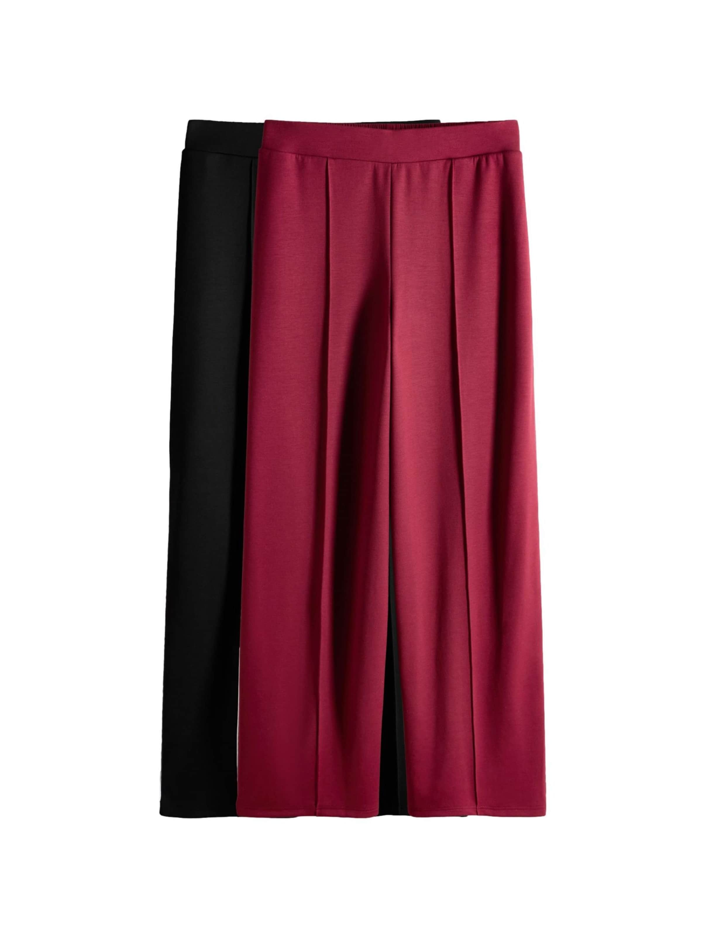 Pantalon The Set en rouge : devant