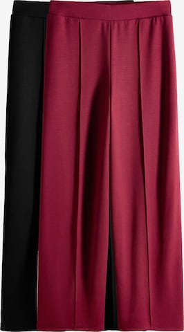 The Set Pants in Red: front
