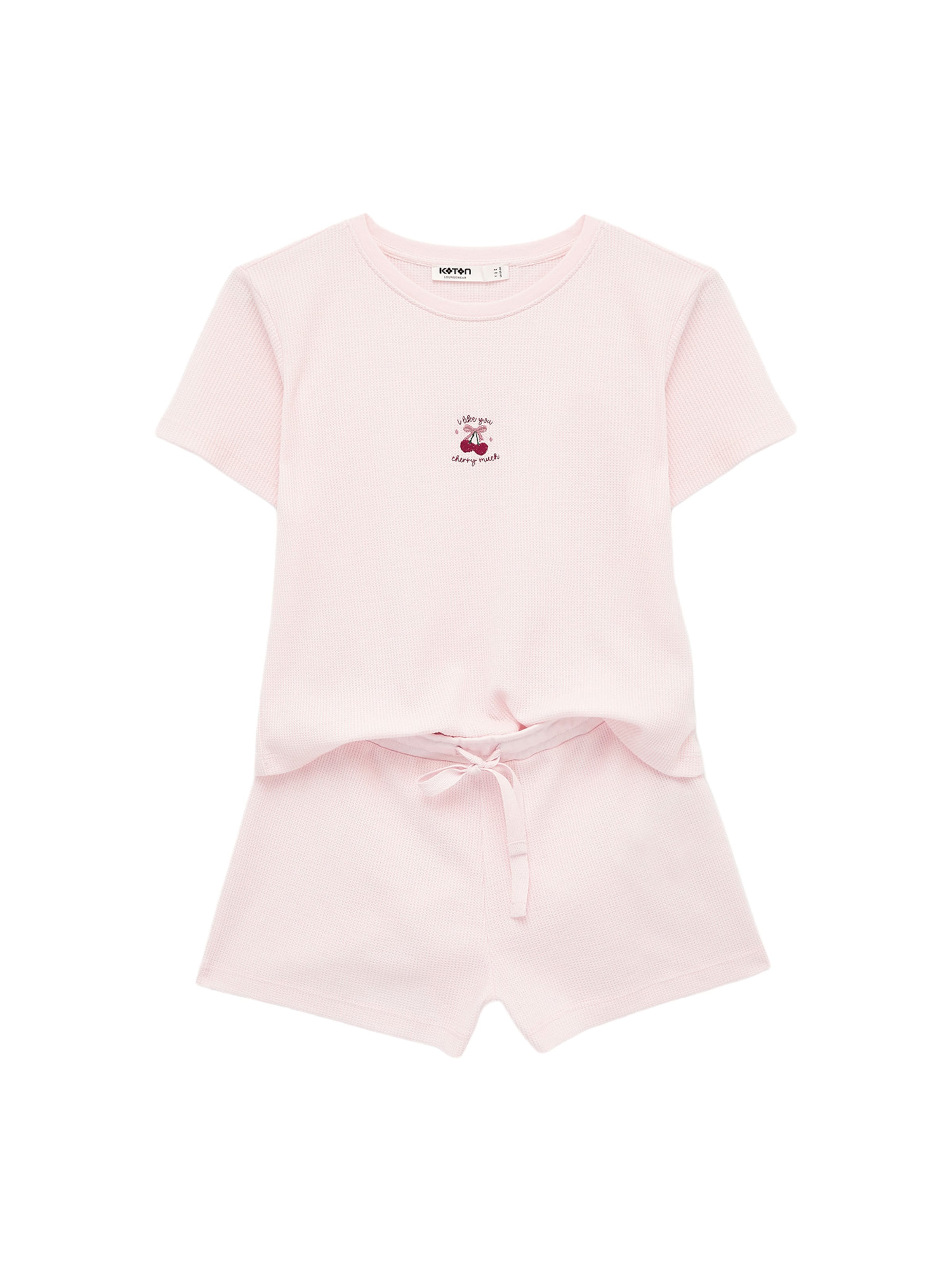 Koton Korte pyjama in Roze: voorkant
