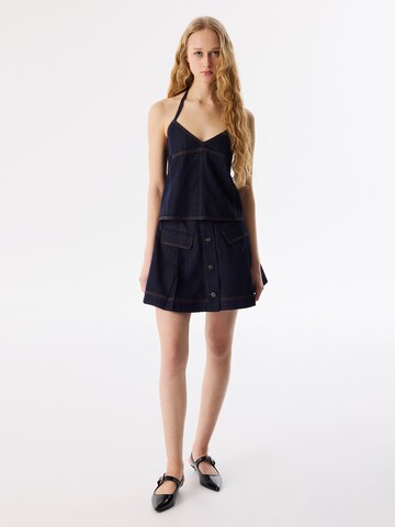 Twist Top in Blauw