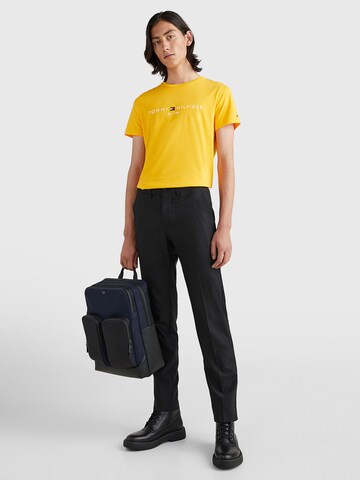 TOMMY HILFIGER Rovný strih Tričko - Žltá
