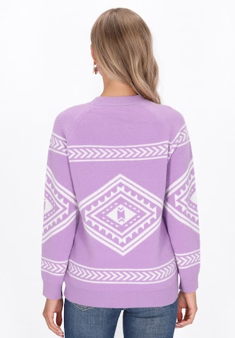Pull-over IZIA en violet