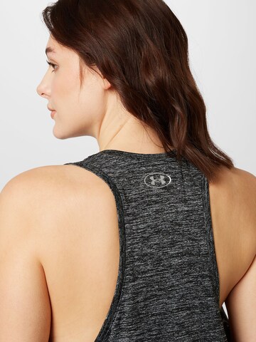 UNDER ARMOUR Sporttop in Zwart