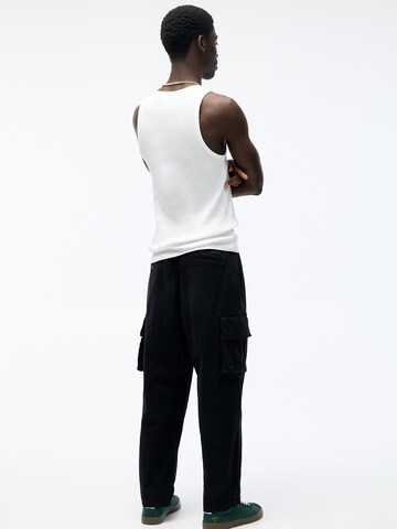 Loosefit Pantalon cargo Pull&Bear en noir