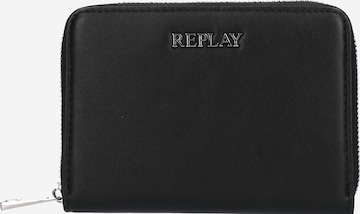 REPLAYNovčanik - crna boja: prednji dio