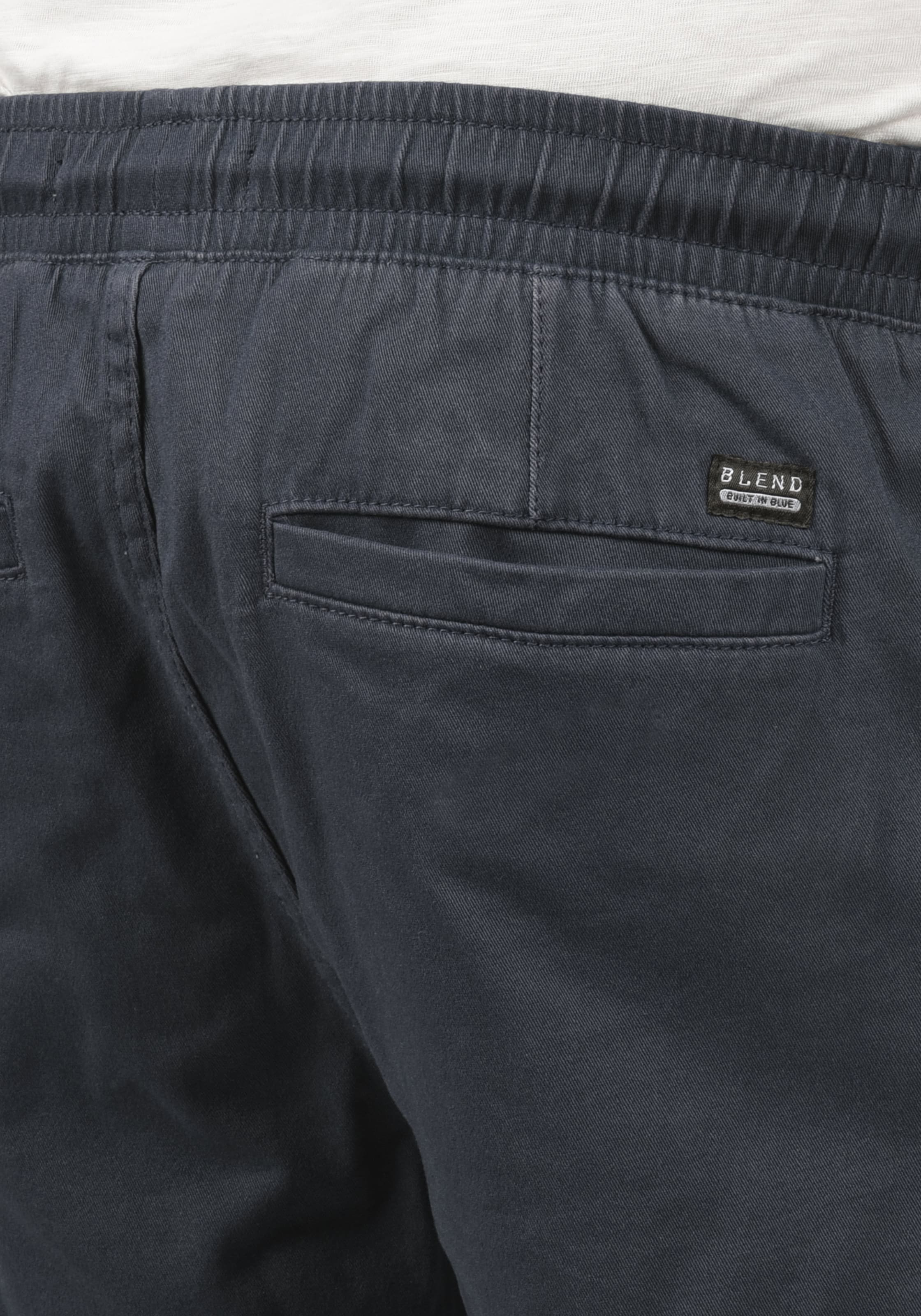 BLEND - Regular Calças chino em cinzento