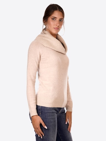 Pull-over 'Donna' Yes Zee en beige