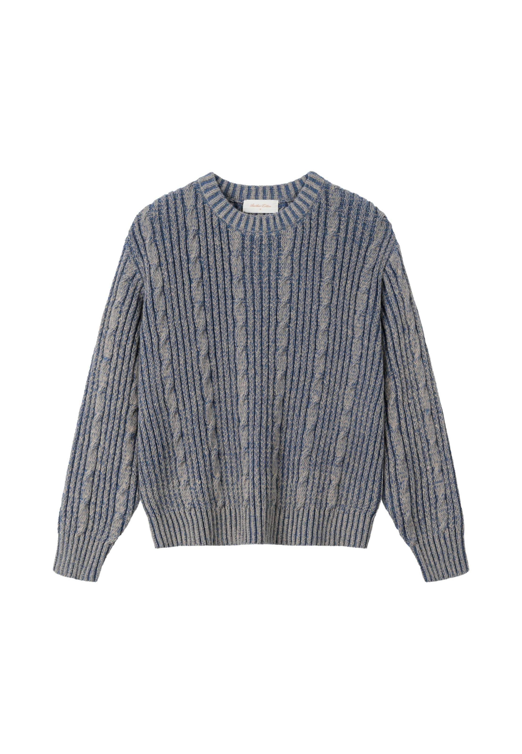 Pullover di Another Cotton Lab in blu: frontale