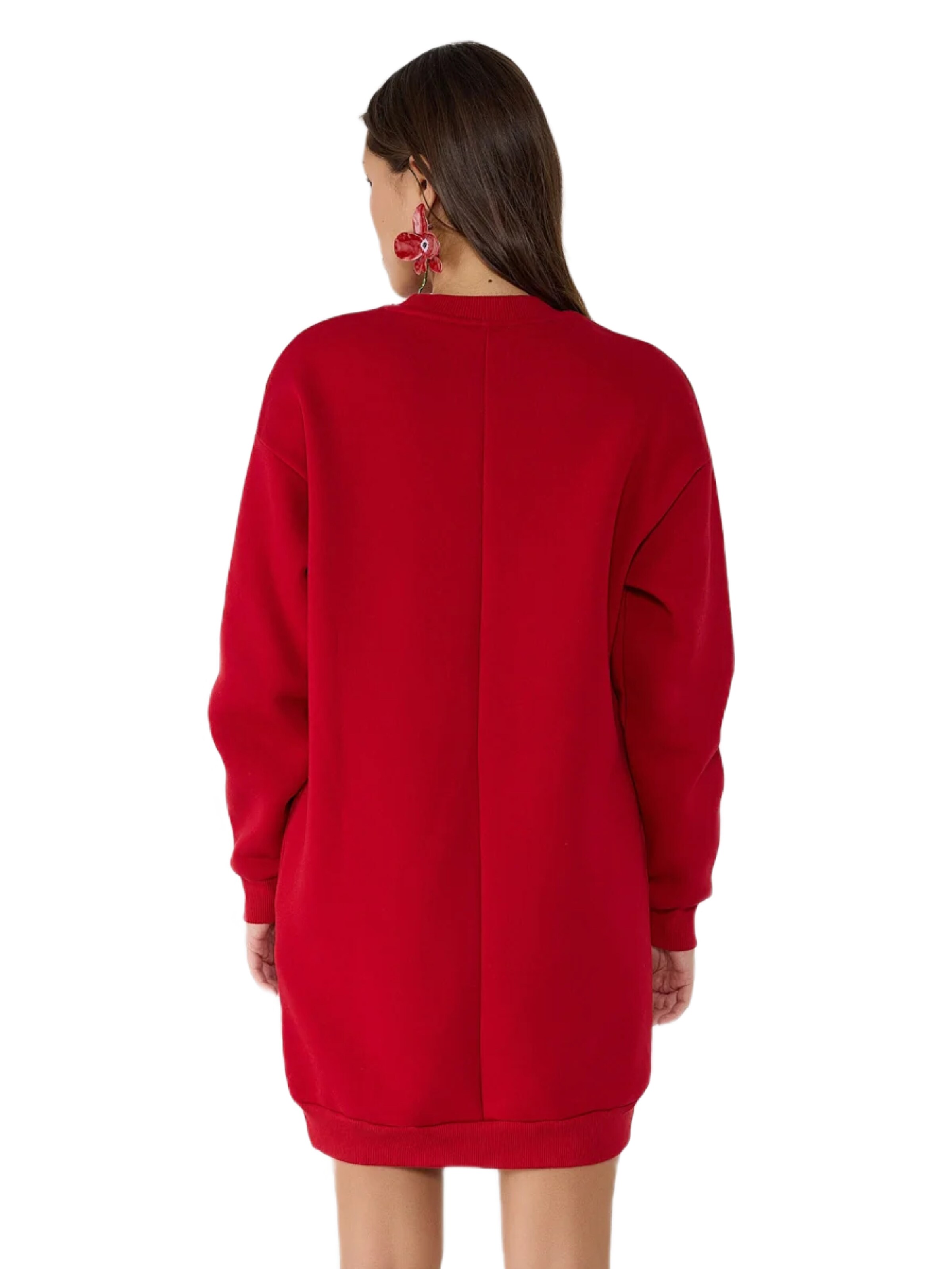 No Matter What Sweatshirt in Rood