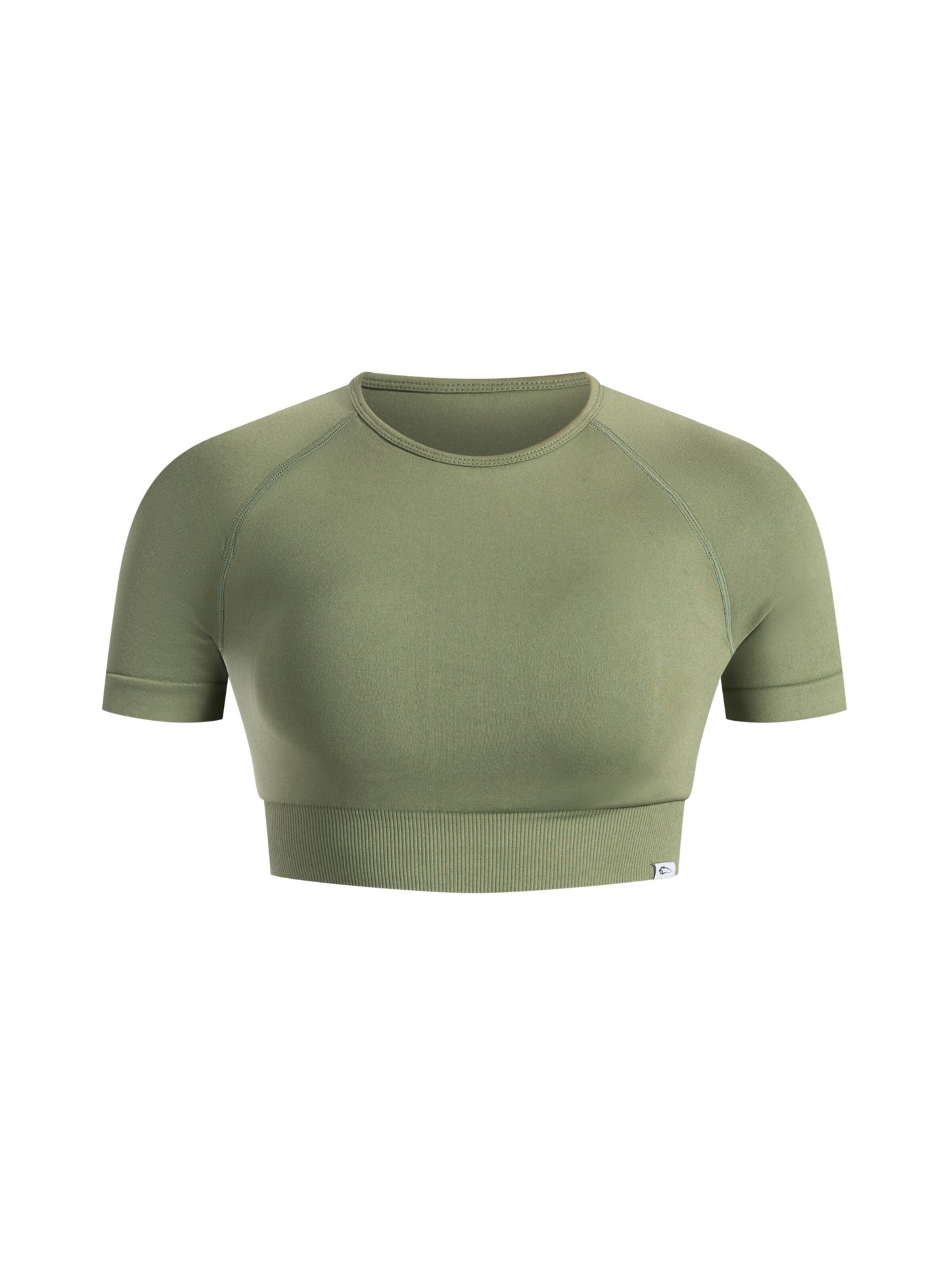 Smilodox Shirt ' Elna ' in Groen: voorkant