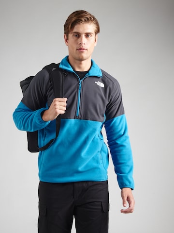 THE NORTH FACE Sportovní svetr 'GLACIER' – modrá: přední strana