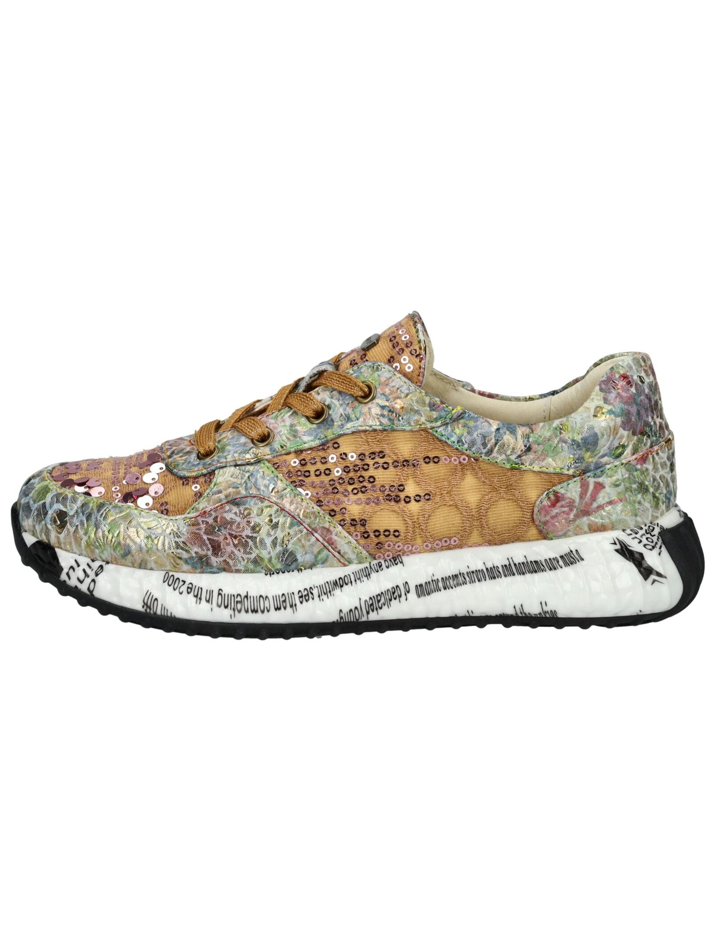 Laura Vita Platform trainers in Brown