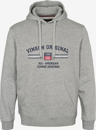 VINSON Neulepaita 'Mortimer' värissä meleerattu harmaa, Tuotenäkymä