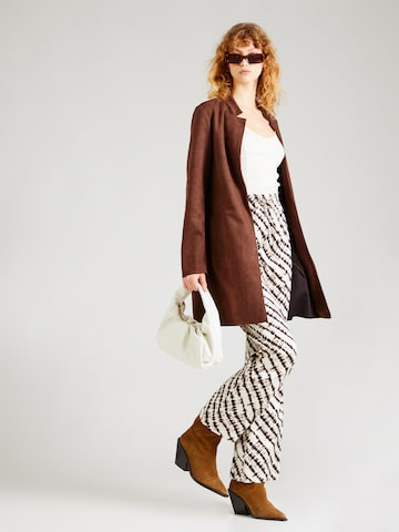 Manteau mi-saison 'SOHO' ONLY en marron