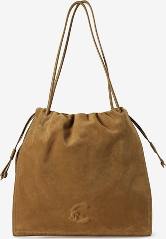 Coccinelle Schoudertas 'Dulse' in Groen: voorkant