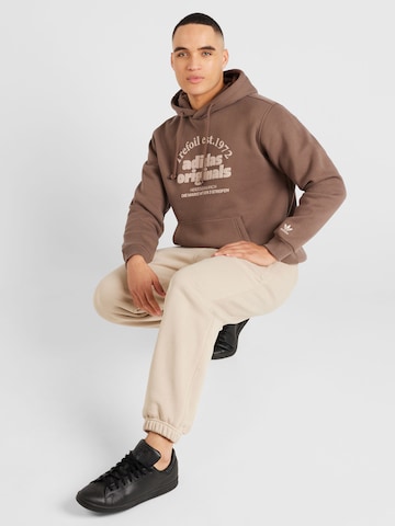 ADIDAS ORIGINALS Sweatshirt 'GRF' in Brown