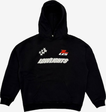 Low Lights Studios Sweatshirt 'Biker' in Black: front