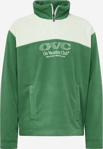 On Vacation Club Sweater in Green: front