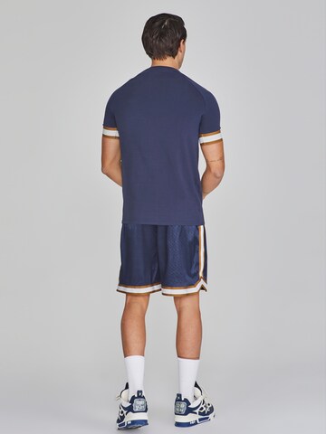 SikSilk T-Shirt in Blau