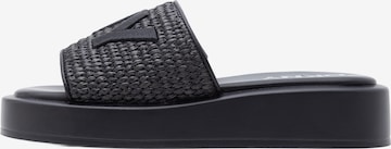 juoda DKNY Šlepetės 'ONDARA': priekis