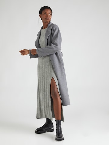 Abercrombie & Fitch Pletena obleka | siva barva