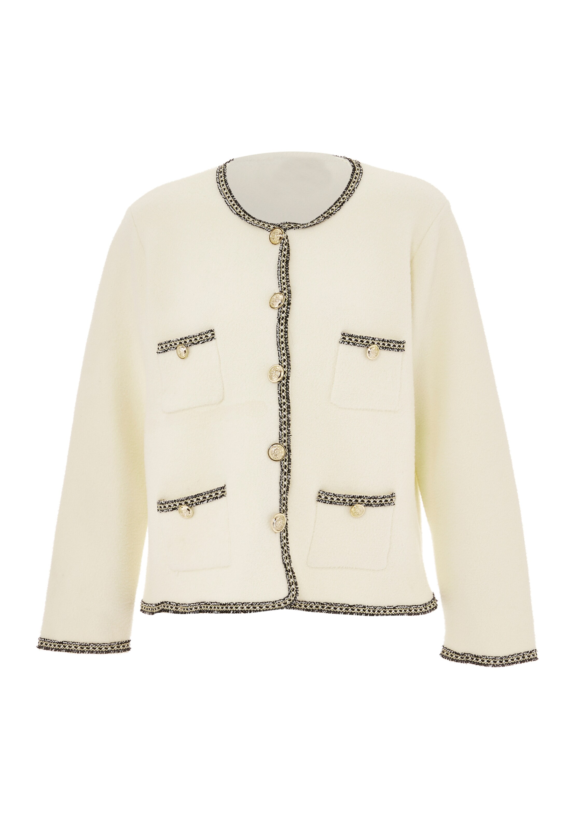 CHANI Вязаная кофта в Белый: спереди