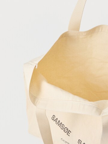 Cabas 'Stevie' Samsøe Samsøe en blanc