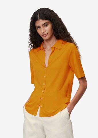 Camicia da donna di Marc O'Polo in arancione: frontale