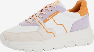 Sneaker bassa di Tamaris in bianco: frontale