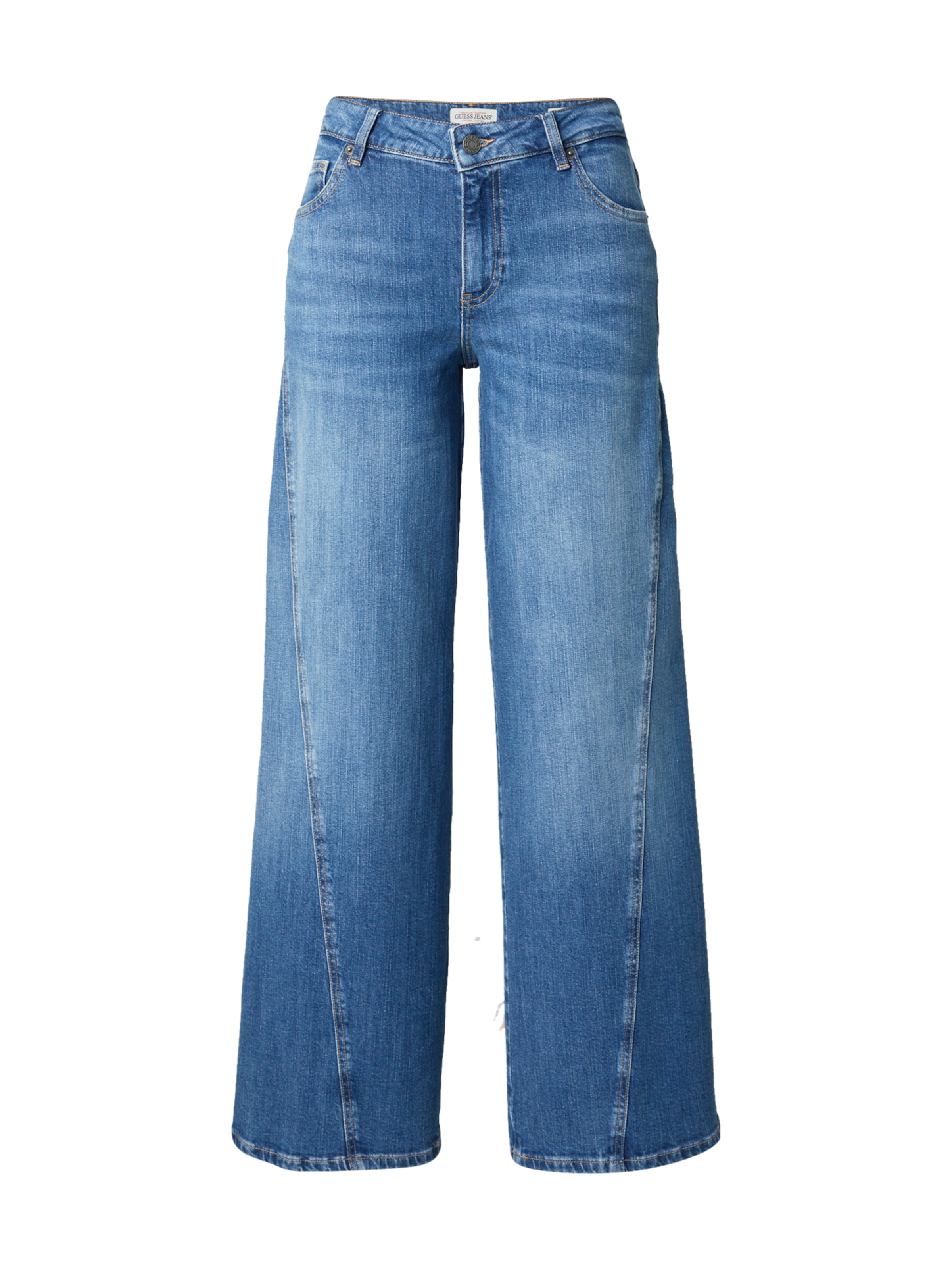 GUESS JEANS Wide Leg Jeans i blå: forside