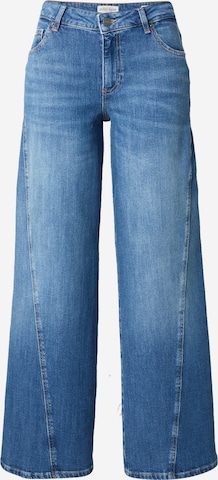 GUESS JEANSWide Leg/ Široke nogavice Traperice - plava boja: prednji dio