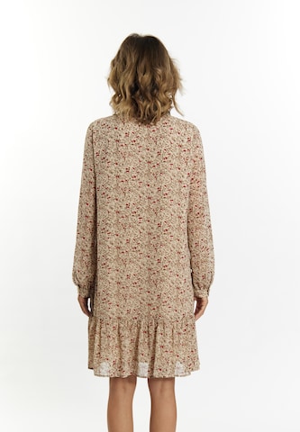 Usha Shirt Dress in Beige