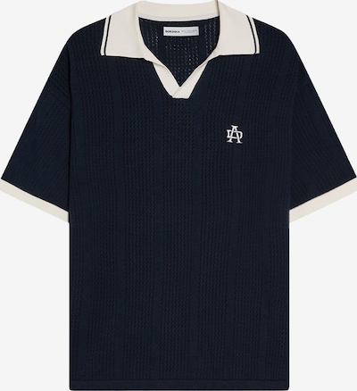 Bershka Paita koossa XS värissä norsunluu / laivastonsininen, Tuotenäkymä