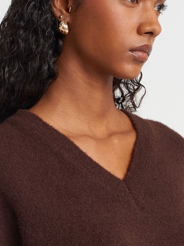 Dilvin Sweater 'Pullover' in Brown