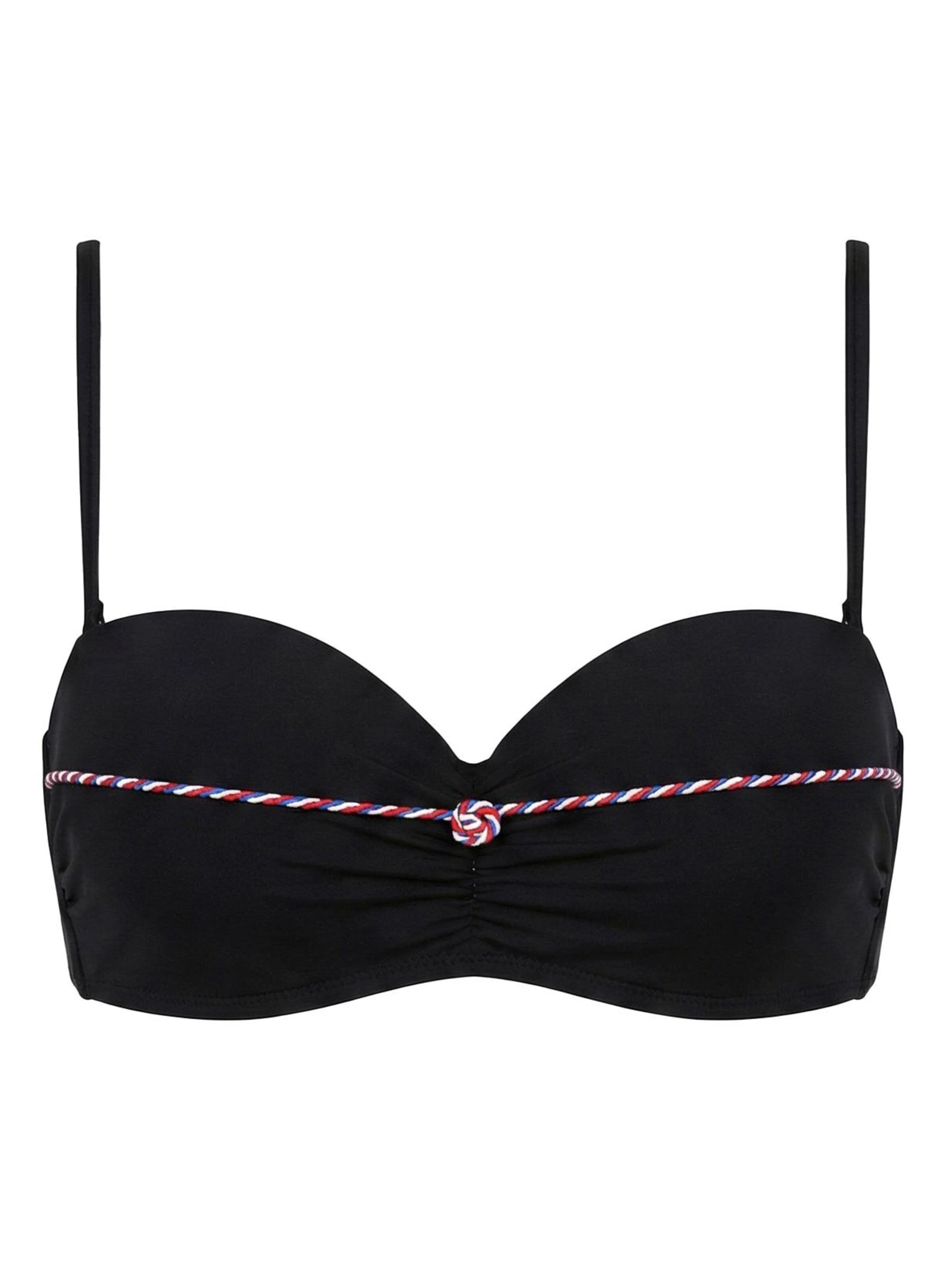 Marko Push-up Bikinitop 'Hope M-822 (2)' in Zwart: voorkant