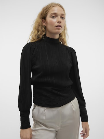 VERO MODA Blouse 'Aurora' in Zwart