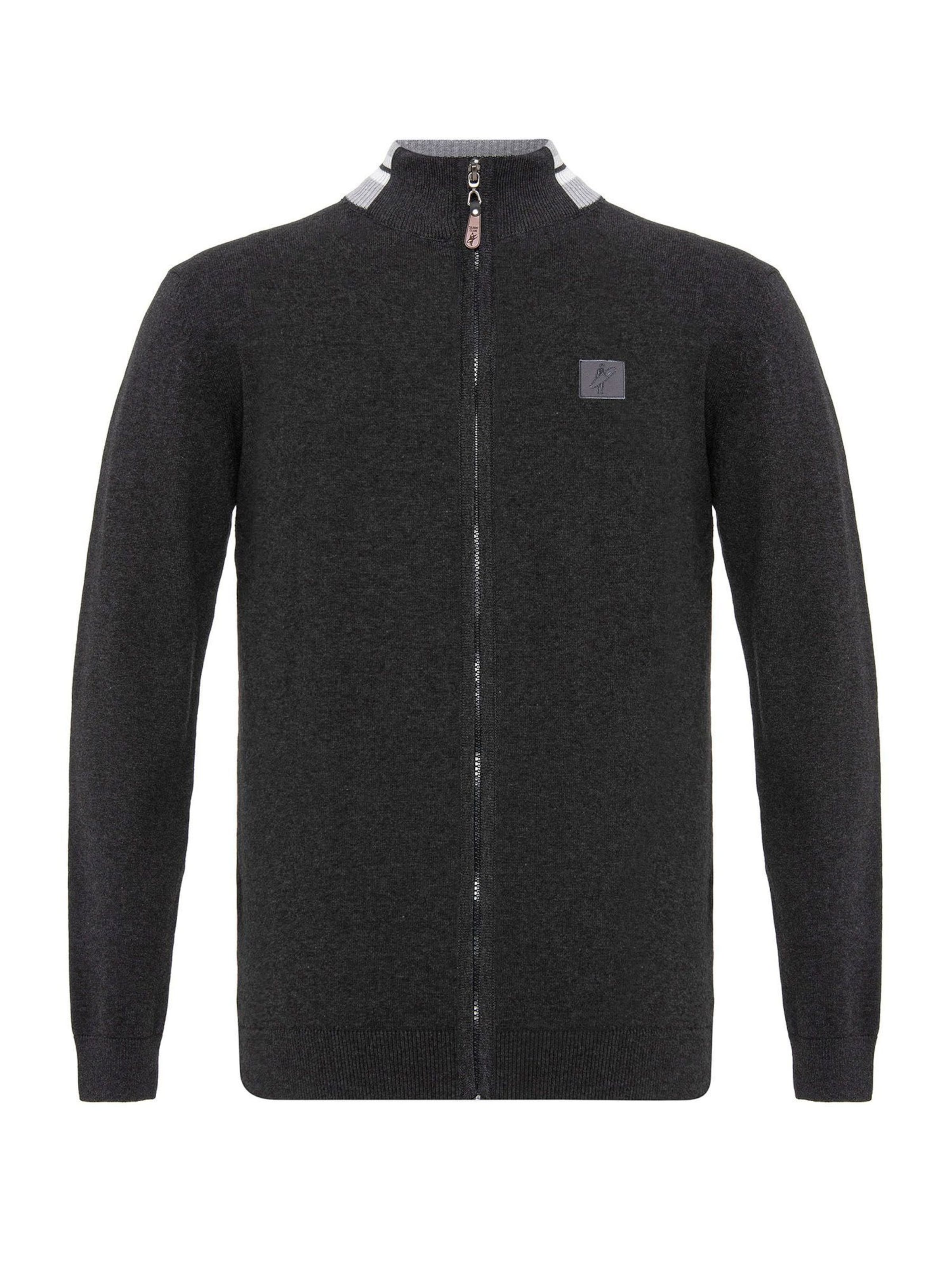 Jacey Quinn Kardigán - szürke: elől