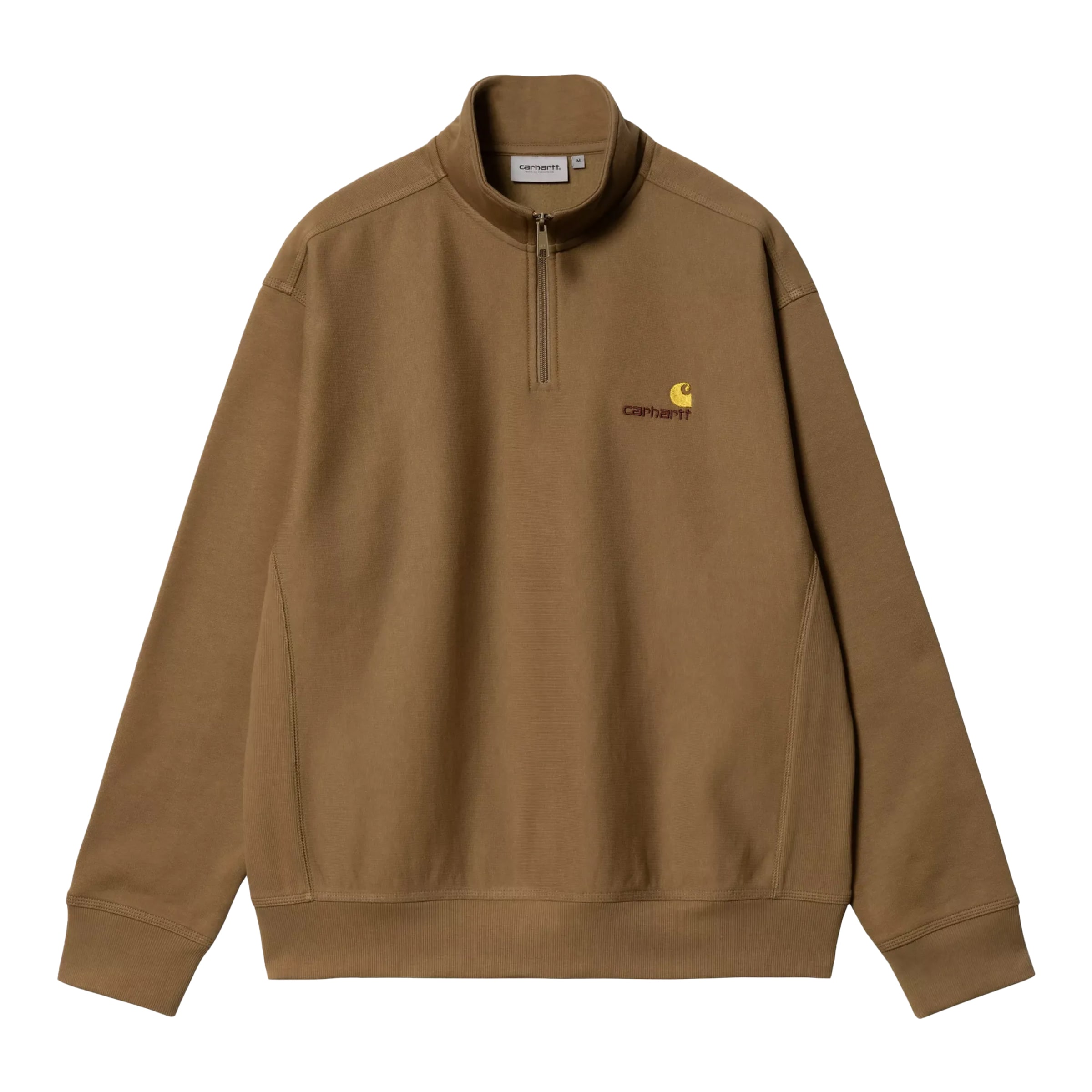 Carhartt WIP Sweatjacke in Braun: Vorderseite
