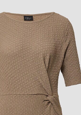 s.Oliver BLACK LABEL Kokerjurk in Bruin