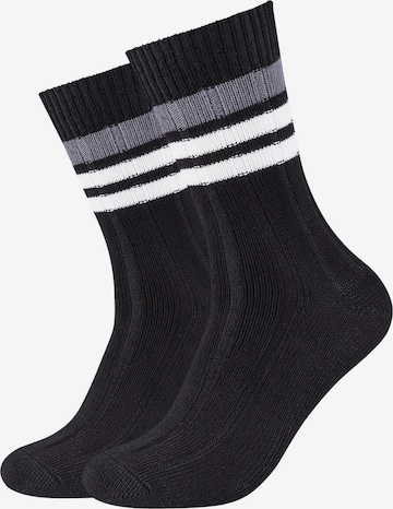 camano Sokken in Zwart: voorkant