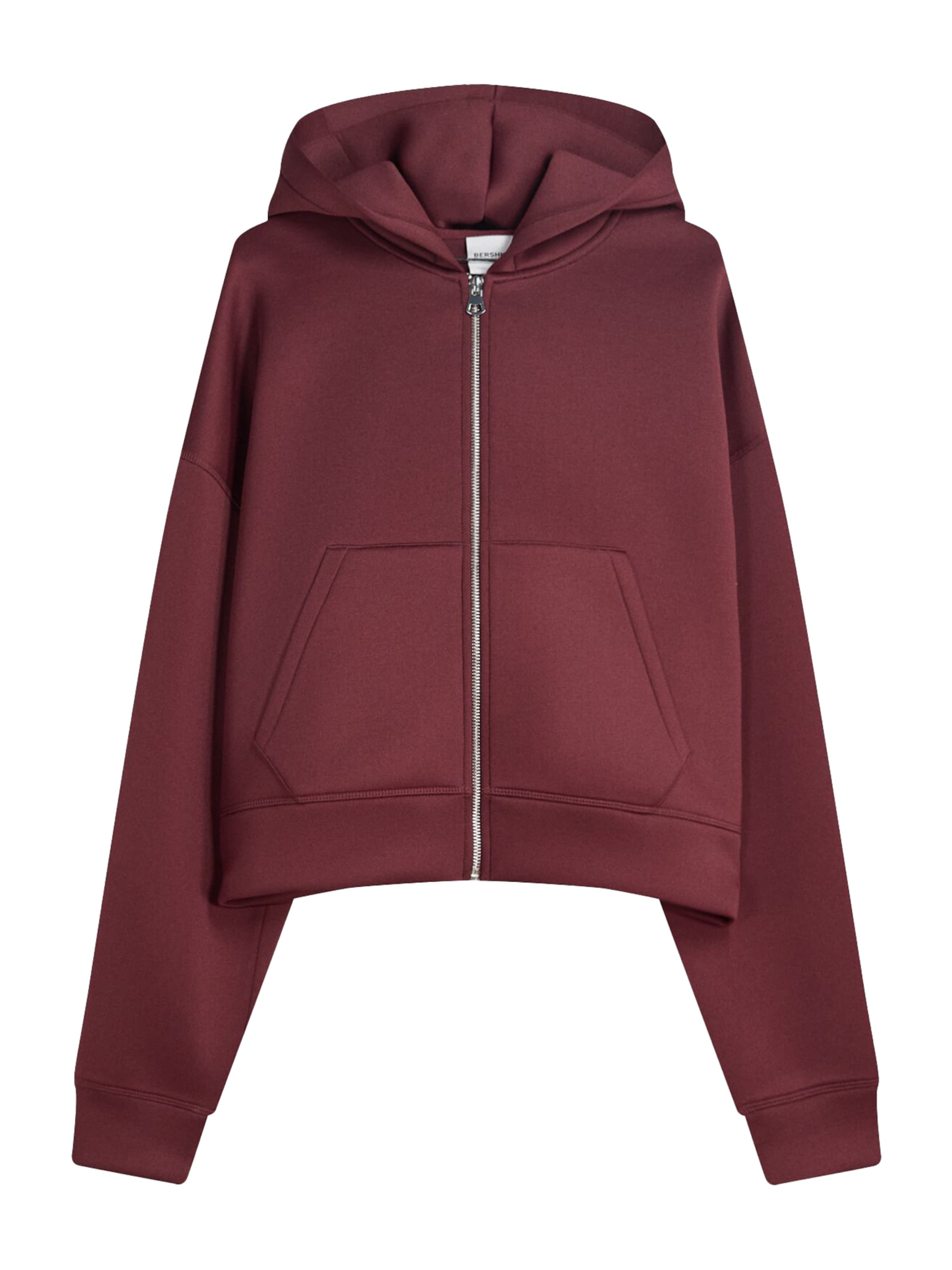 Bershka Sweatjakke i rød: forside