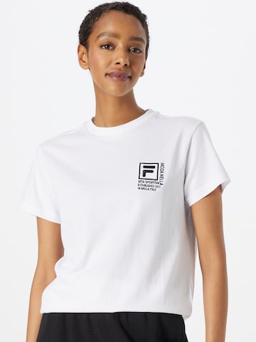 FILA Shirt 'RAMYA' in Wit: voorkant