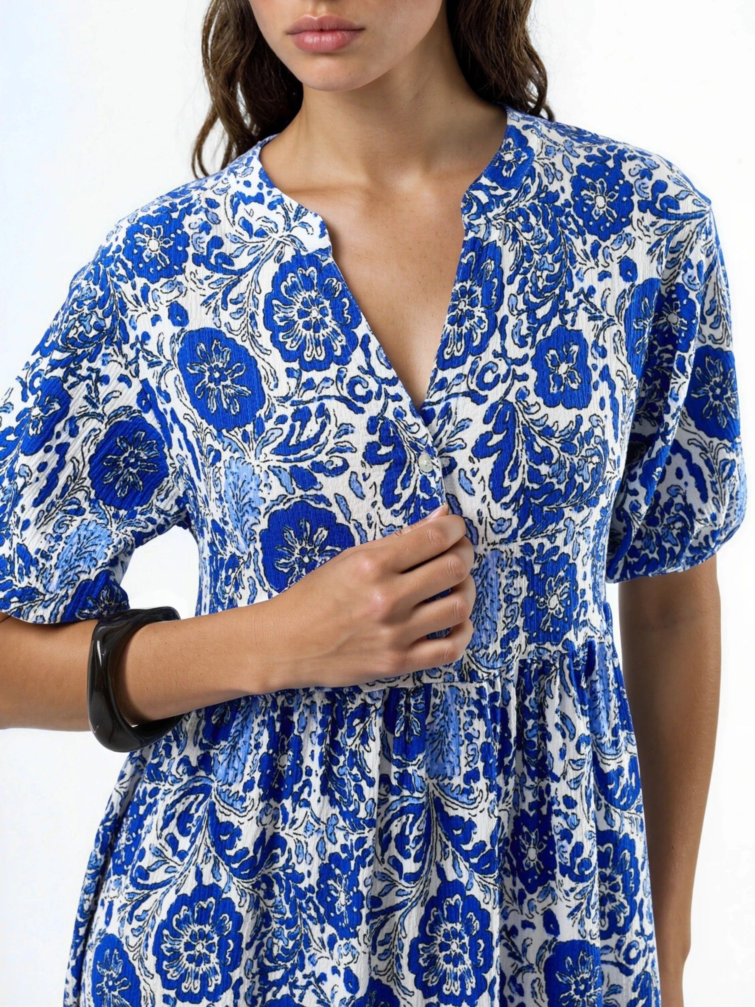 Robe Busem en bleu