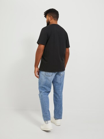 melns Jack & Jones Plus T-Krekls 'VESTERBRO'