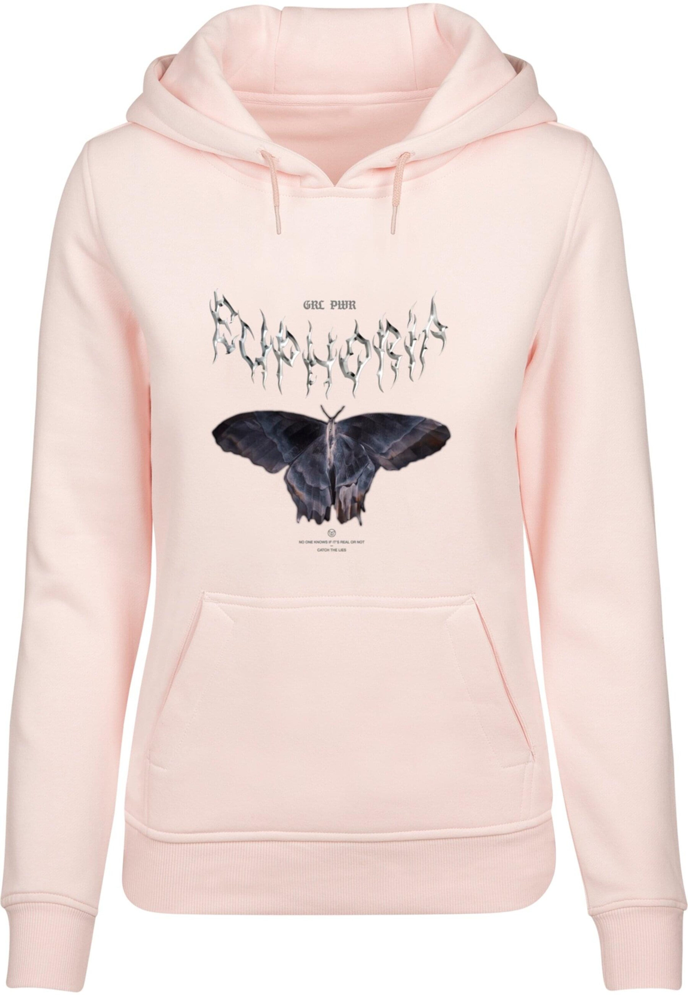 Mister Tee Sweatshirt 'Euphoria' in Pink: Vorderseite
